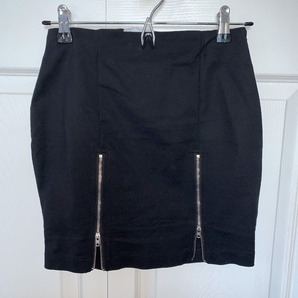 By The Way Black Mini Skirt